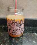 Licuado de damascos, pomelo rosado y miel