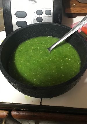 Una foto de Salsa verde