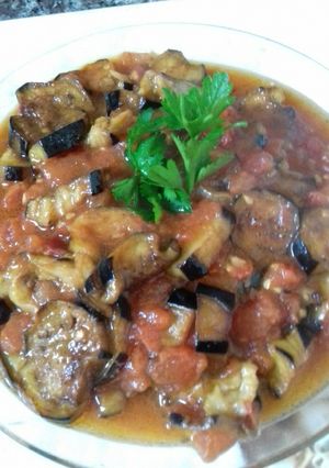 صورة لوصفة مطبق باذنجان (مكمور)