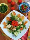 Arabic Fatoosh Salad.     