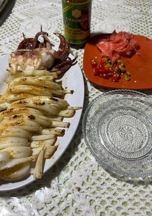 Foto resep Japanese Grilled Squid