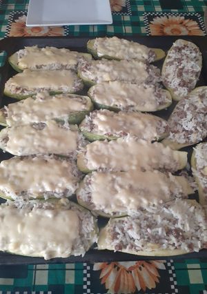 Una foto de Zapallos italianos rellenos