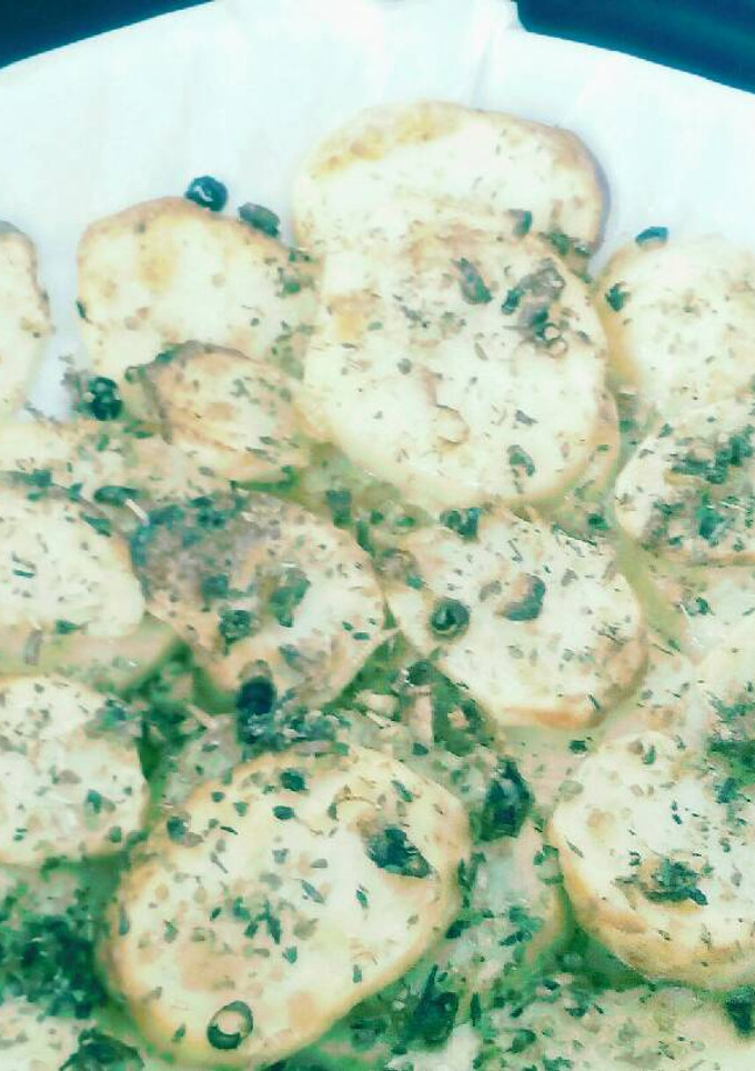 Una foto de Papas al horno