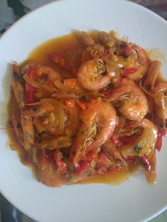 Foto resep Udang asam manis