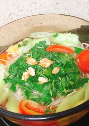 Hình của món Canh Chua Cá Thu.