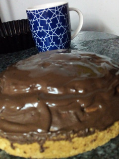 Una foto de Budín de naranja (lo puse en molde de torta)