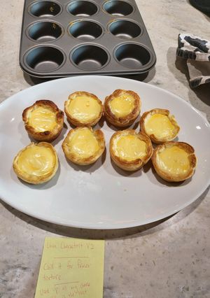A picture of Lava Cheese Tart.