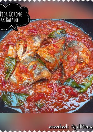 Foto resep Ikan Peda Goreng Masak Balado