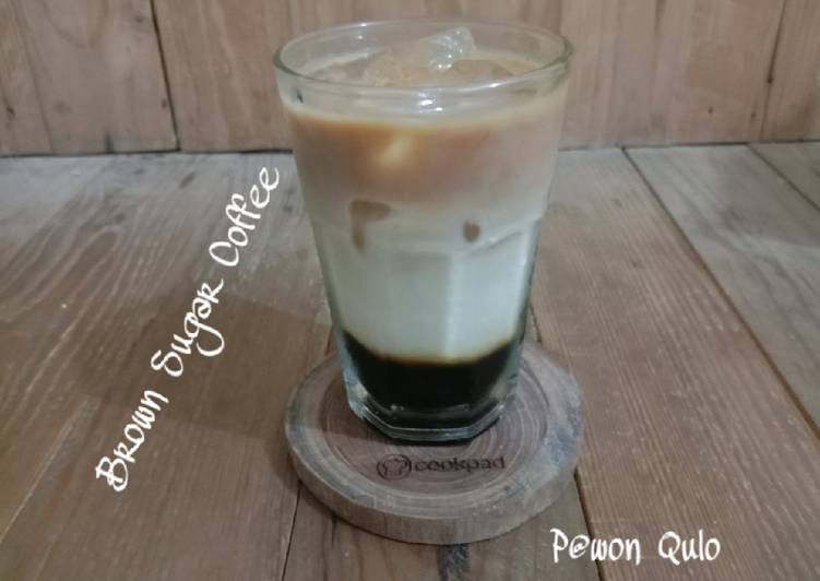 Resep Brown Sugar Coffee Kekinian Anti Gagal