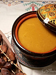 Una foto de Sopa de vegetales estilo árabe