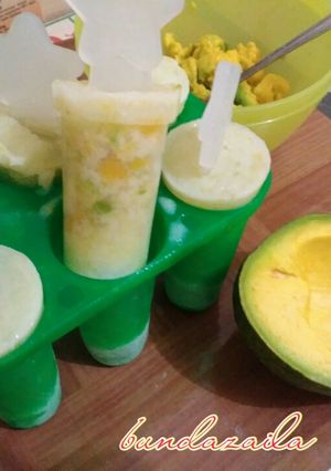 Foto resep Es loli alpukat