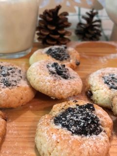 Egyszerű, gyors mákos linzer gluténmentesen recept fotója