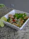 Ceviche de camarones