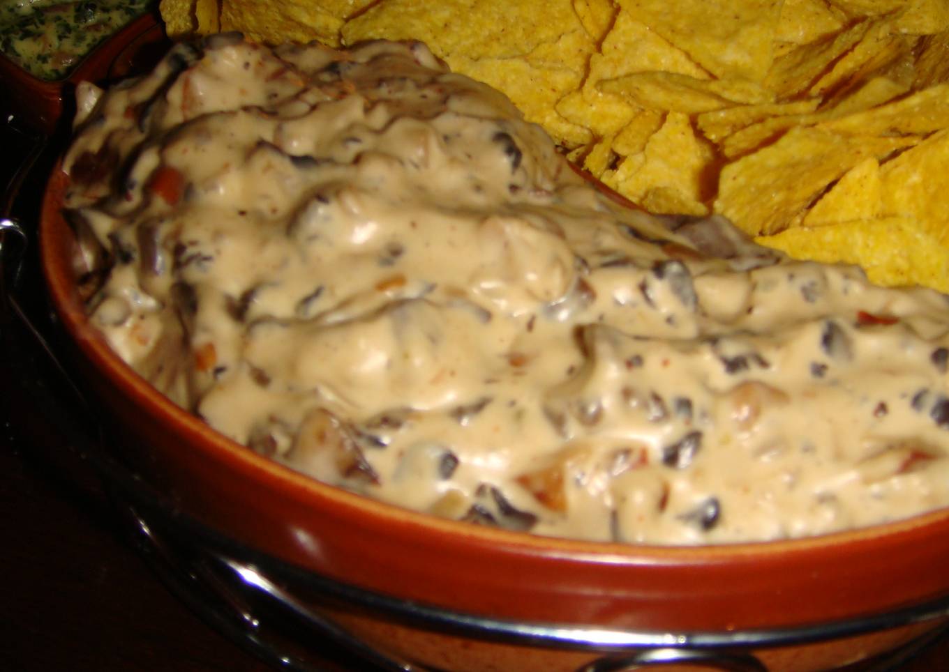 Chicken and mushroom dip