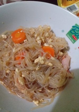 Foto resep Bihun Telur Nyemek