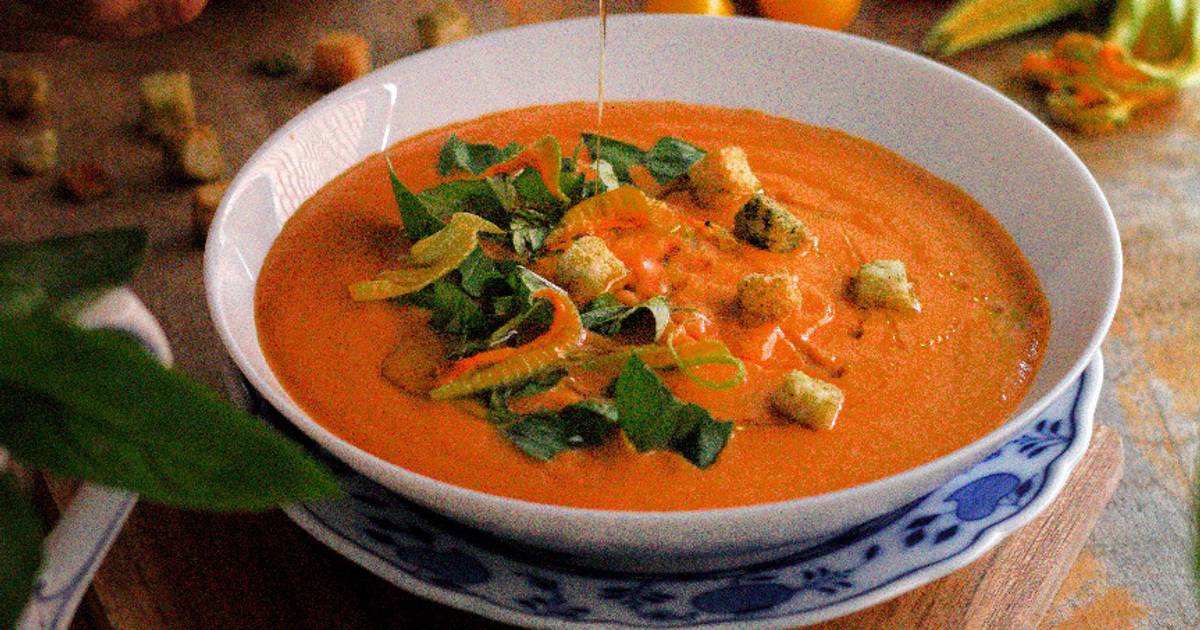 Zucchini - Tomaten Suppe Rezept von Isabella - Cookpad