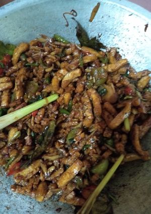 Foto resep Orek tempe tahu+teri