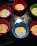 Huevos de codorniz cocidos al vapor