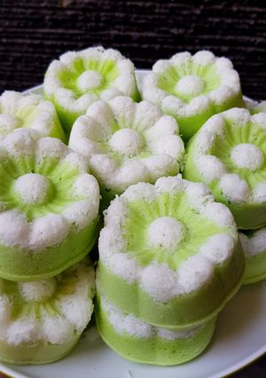 Foto resep Kue putu ayu