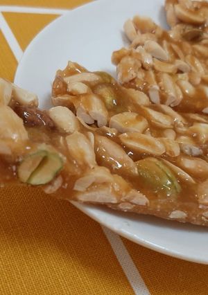 صورة لوصفة مكسرات بالكراميل 😍