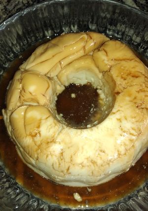 Una foto de Flan Tres leches