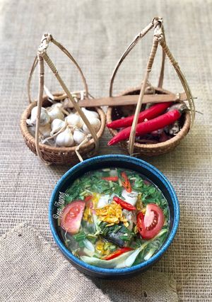 Hình của món Canh Chua Nấu Cá Bè.