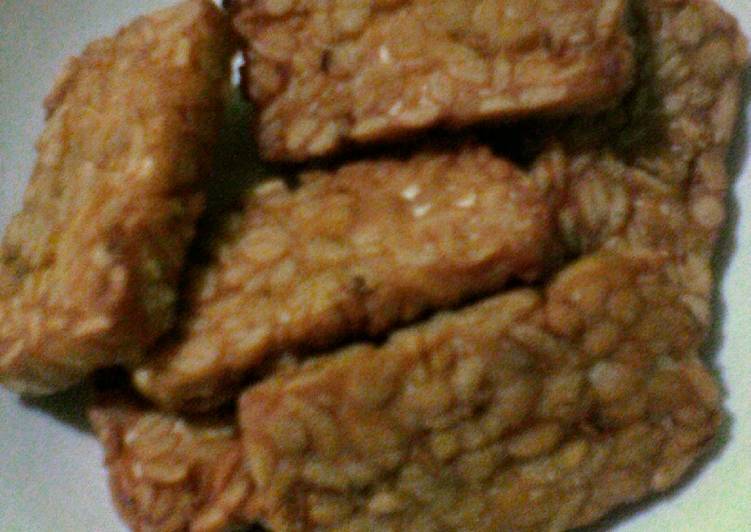 Tempe Goreng Bumbu Ketumbar Simple