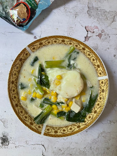 Foto resep Sup jagung tahu