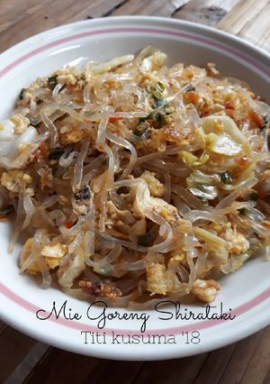 Foto resep Mie goreng shirataki