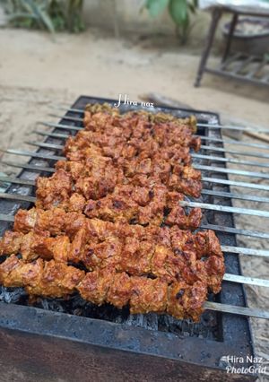A picture of Beef Tikka Boti.