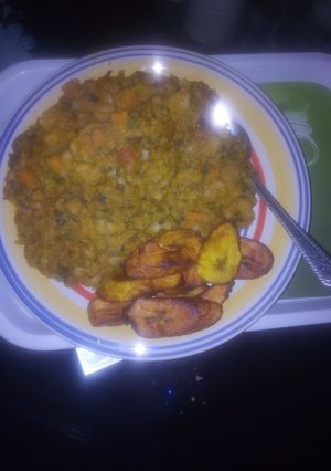 A picture of Chakalaka South African food.