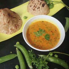 A picture of Green peas masala.