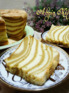 Foto resep 26. Mocca Zebra Chiffon Cake lembut