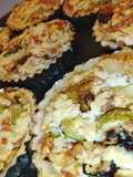 Mini Tartas Ricota, Mortadela, Vegetales Asados