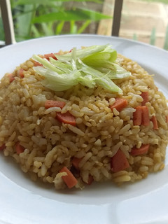Foto resep Nasi goreng sosis putih telur
