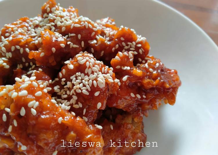 Resep Fire Chicken yang Lezat Sekali
