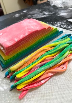 A picture of Udon 2.0: Rainbow Matz (Noodle).
