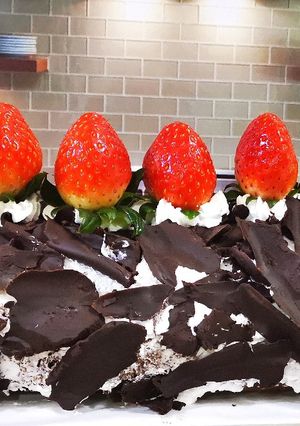 Foto resep Blackforest Roll Cake (Bolgul)