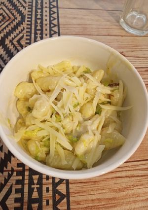 Una foto de Ñoquis de ricotta papero de LA CHIQUI