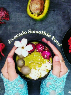 Foto resep Avocado Smoothie Bowl