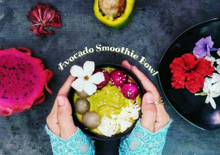 Bagaimana Membuat Avocado Smoothie Bowl, Lezat