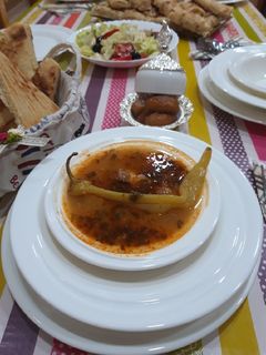 صورة لوصفة شوربة فريك على طريقتي