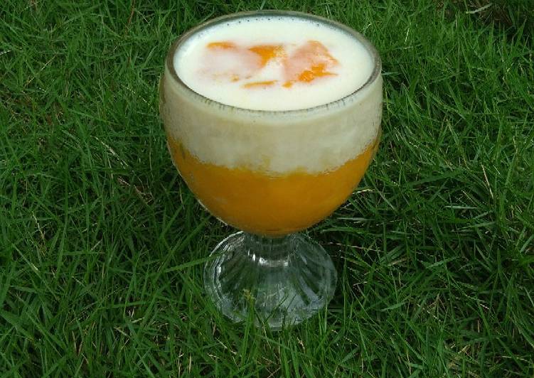 Resep Mango juice with cream cheese Anti Gagal