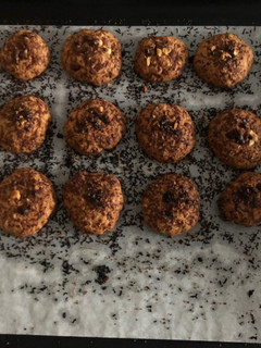 Una foto de Galletas 🍪 fáciles con chocolate