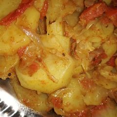 A picture of Aloo katli.