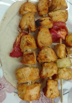 صورة لوصفة شيش طاووق