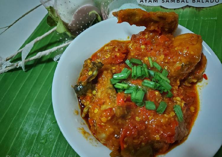 Caranya Membuat Ayam Sambal Balado Mantul Banget