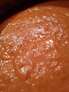Una foto de Salsa de tomate casera