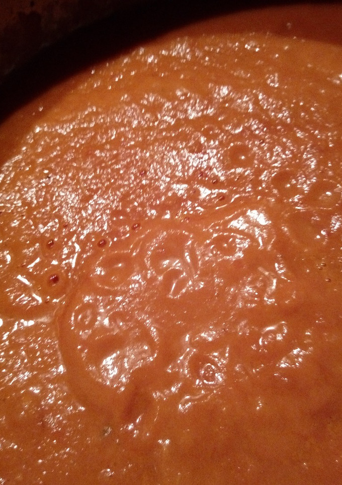 Una foto de Salsa de tomate casera