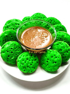 Foto resep Serabi kinca kuah gula merah